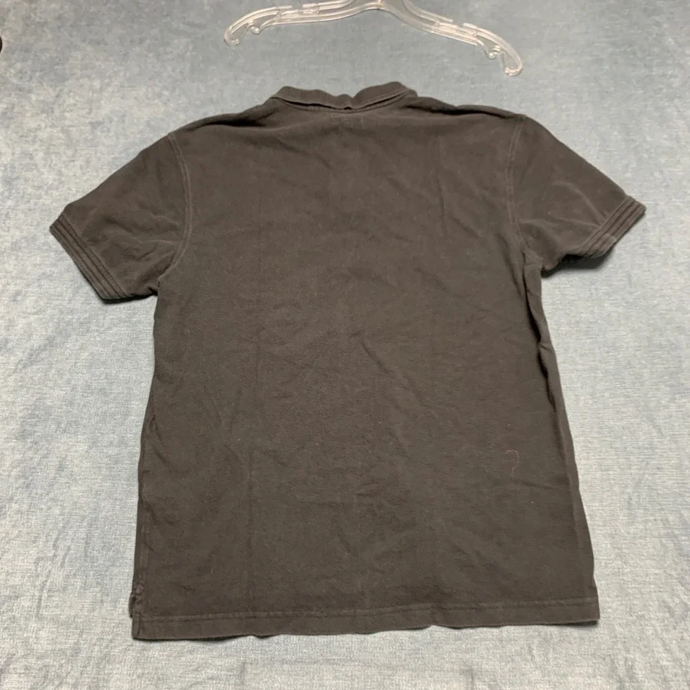 Levi's Polo Shirt Mens Large Black Golf Performance Short Sleeve Golf Tennis